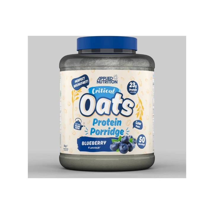 [SUP-157-3] Critical Oats Protein Porridge 3kg 50 Servings (Blue Raspberry)