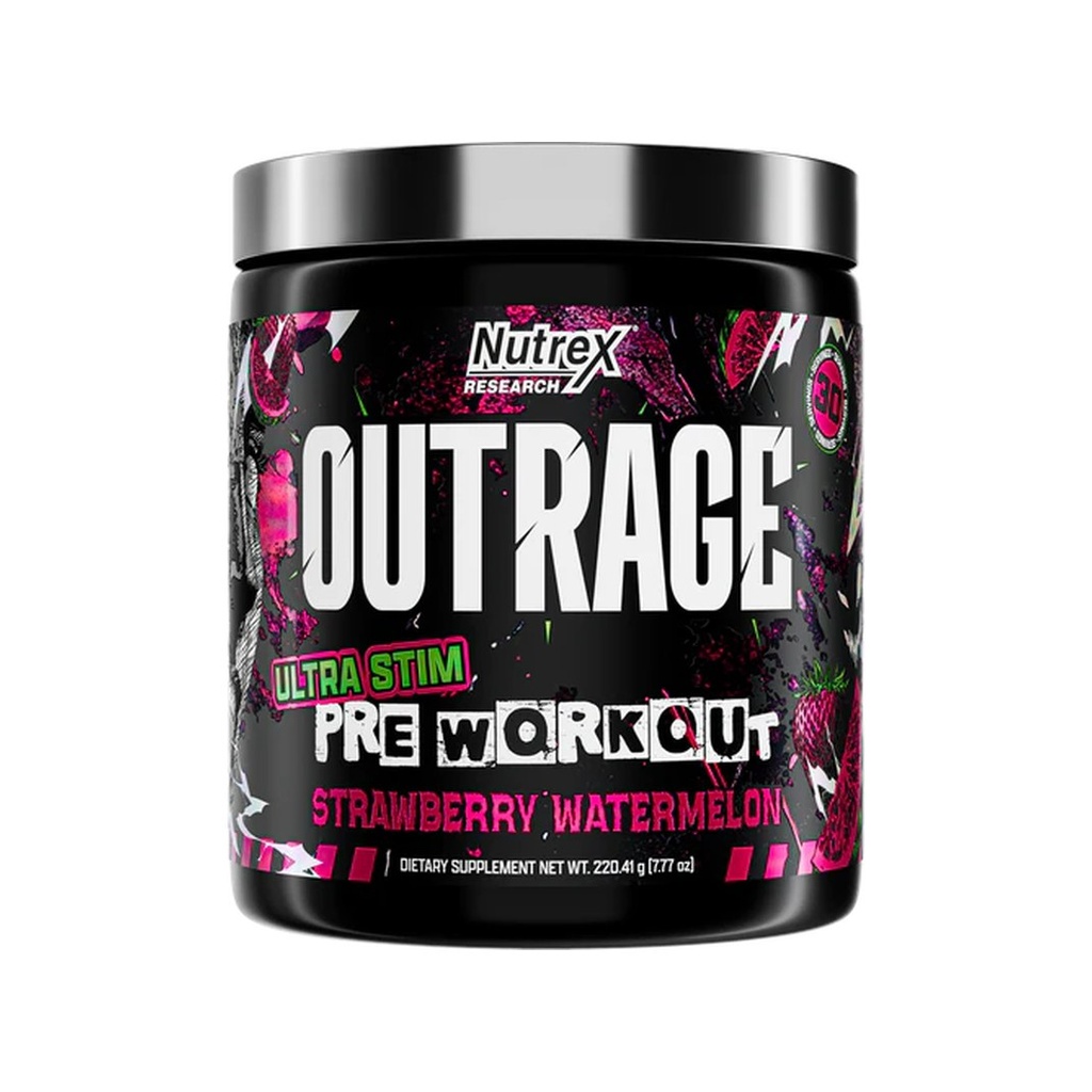 [SUP-130-2] Nutrex Research Outrage Pre-Workout (Blue Raspberry)