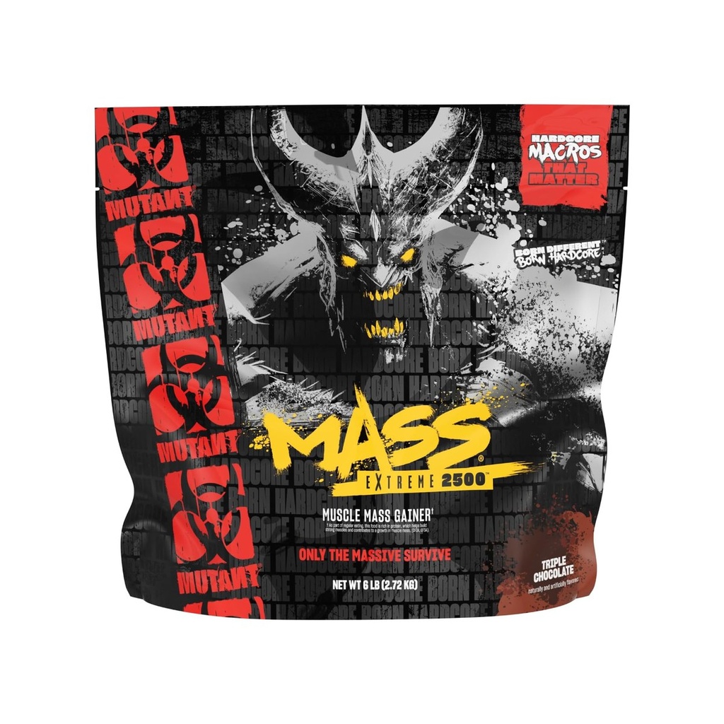 [SUP-086-1] Mutant Mass Extreme Muscle Mass Gainer 6lbs (Vanilla)