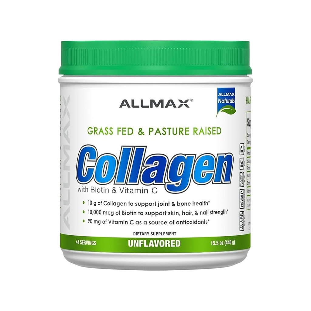 [SUP-035] Allmax Nutrition Grass Fed Pasture Raised Collagen