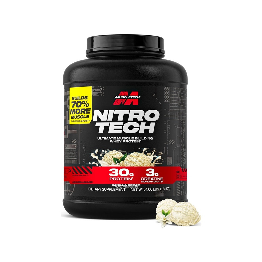 Nitrotech Whey 4lb - gym supplement Nairobi Kenya